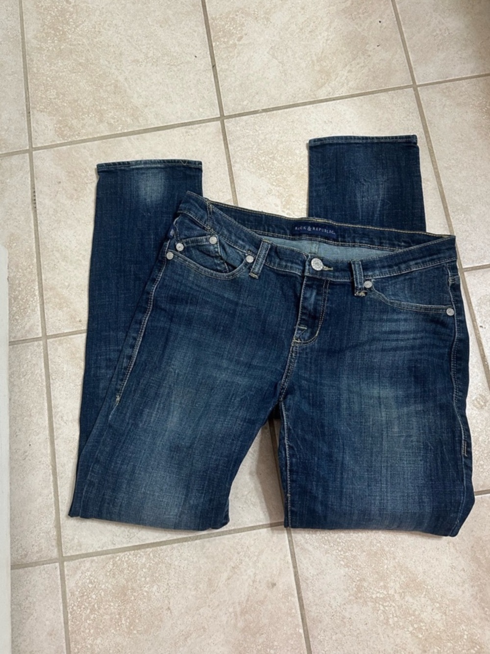Rock Revival Women's Bootcut Jeans Waist 12 Blue